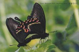 Insect - Butterfly - Alpine Black Swallowtail (Papilio Maackii Menetries), Korea's Postcard - Insectos