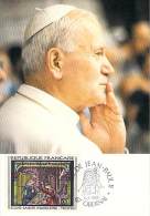 FRANCE RELIGION CATHOLIQUE VOYAGE  PAPE JEAN PAUL II Pope John Paul II Papst Johannes Paul II PAPA Jonas Paulius II - Covers & Documents