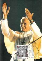 FRANCE RELIGION CATHOLIQUE VOYAGE  PAPE JEAN PAUL II Pope John Paul II Papst Johannes Paul II PAPA Jonas Paulius II - Briefe U. Dokumente