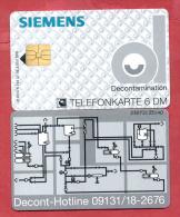 GERMANY: K-793 07/93 SIEMENS "Decontamination" Unused - K-Series : Serie Clientes