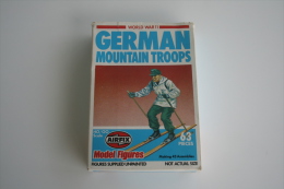 Airfix WW2 German Mountain Troops, Scale HO/OO, Vintage - Beeldjes