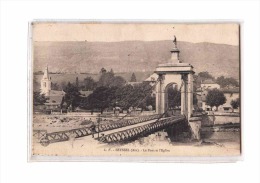 01 SEYSSEL Vue Générale, Pont Suspendu, Eglise, Ed LV, 190? - Seyssel