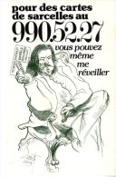 QUENTIN  CARTE PERSONNELLE PUBLICITAIRE  SARCELLES -  TIRAGE 250 EX NUMEROTES 1983 - Quentin