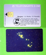 GERMANY: K-1420 09/93 From Series Horoskop "Skorpion: 24 Okt - 22 Nov" Unused - K-Series : Série Clients