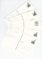 BRD P 140 - 143 I + II Postfrisch - Postcards - Mint