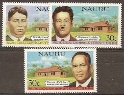 NAURU - 1981 Council. Scott 224-6. MNH ** - Nauru