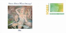 Spain 2013 - Federico Beltran Masses (spanish Artist) - Special Prepaid Cover - Desnudos