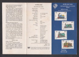 INDIA, 1993, Mountain Locomotives, Train Engines, , Brochure. - Lettres & Documents