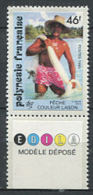 POLYNESIE 1993 - Pecheur A L Epervier - Neuf ** Adhesif (Yvert 426) - Unused Stamps