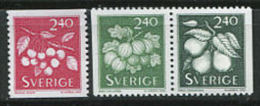 SUEDE 1993 - Fruit  Cerise Groseille Poire - Neuf ** Sans Charniere (Yvert 1749/51) - Unused Stamps