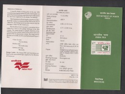 INDIA, 1993, Year Of India Tea,  Folder - Lettres & Documents