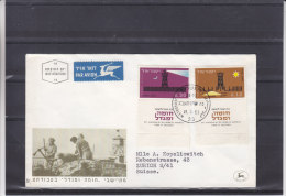 Camps - Tour De Contrôle - Israël - Lettre De 1963 - Brieven En Documenten