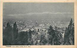 TORINO. VISTA PANORAMICA DELLA CITTA' DALLA COLLINA DI SAN VITO. CARTOLINA ANNI '40 - Panoramic Views