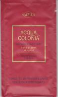 Perfume - Acqua Colonia - 4711 - Rhubarb & Clary Sage - Refreshing Tissue - Echantillons (tubes Sur Carte)