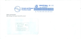 BRD Potsdam Privatpost 2012 P2 Mazmail AFS Energie Und Wasser GmbH - Private & Local Mails