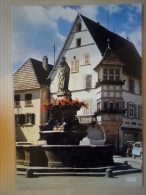 Fontaine St-Maurice Et Maison Strauel  (Haut-Rhin) 68 - Soultz