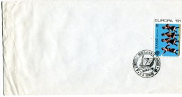 Greece- Greek Commemorative Cover W/ "1st Symposium Of Modern Greek Poetry" [Patras 3.7.1981] Postmark - Flammes & Oblitérations