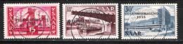 Sarre N° 344 à 346 Oblitérés Gommés - Used Stamps