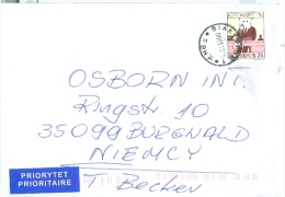 Polen Mi. 3583 Stier Sternzeichen Brief Bialystok TGST 2013 Brief Nach Deutschland - Vaches