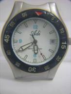 RARE ADI 5 ATM QUARTZ DATE WATCH ~ LARGE HANDS - Other & Unclassified