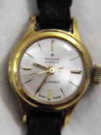 PRONTO AUTOMATIC 20MK GOLD PLATED LADIES WATCH SWISS - Andere & Zonder Classificatie