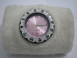 PINK FOX WINTER SPORT WATCH * WIDE KNIT BAND - Other & Unclassified