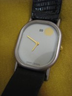 ORIGINAL DANISH DESIGN GREY DIAL STAINLESS STEEL WRIST WATCH - Other & Unclassified