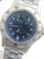 ORAN HEATING EQUIPMENT~ ADI BLUE DIAL SPORT DATE WATCH - Other & Unclassified