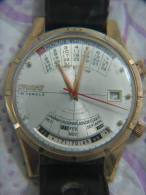 OLYMPIA CALENDAR ORIENT MEN´S LARGE WATCH - Other & Unclassified