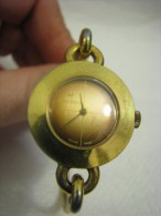 NINA RICCI Vintage Gold Plated Mechanical Watch Swiss Made - Sonstige & Ohne Zuordnung