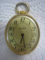 GORGEOUS VINTAGE MIGA GOLD TONE DIAL WATCH PENDANT - Other & Unclassified