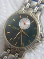 BEAUTIFUL LAFAYETTE ALARM GREEN DIAL GENTS WATCH JAPAN - Andere & Zonder Classificatie