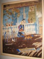 \""THE HOMESTEAD\" ANTIQUE HUNGARIAN EMBROIDERY K.TIBOR M. - Autres & Non Classés