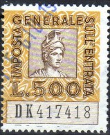 Imposta Generale Sulle Entrate - Revenue Stamps