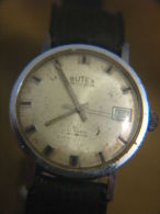 BUTEX 17j Men's Date Swiss Watch 1960's - Other & Unclassified