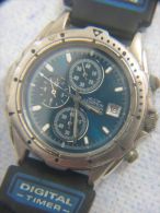 COSMOS PZFM-629 CHRONOGRAPH DIGITAL TIMES WATCH - Sonstige & Ohne Zuordnung