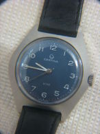 Vintage 1960´s CERTINA KIM Mechanical Gent´s Watch Blue Dial ~ All Original - Antike Uhren