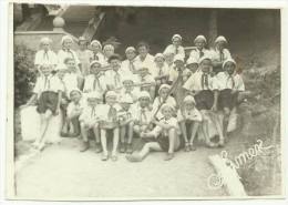 VINTAGE SOVIET ARTEK PIONEER CHILDREN CAMP SQUAD 8 UKRAINE PHOTO - Movimiento Scout