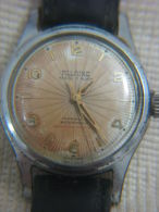 Vintage Swiss ALLAINE 17 Jewels Men´s Watch - Watches: Old