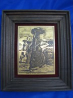 WOMEN OF THE HILL COUNTRY OF JUDAEA METAL ETCHING WEBB - Sonstige & Ohne Zuordnung