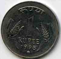 Inde India 1 Rupee 1998 K KM 92.2 - Inde
