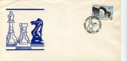 Greece- Greek Commemorative Cover W/ "5th International Chess Tournament ´Akropolis´ " [Athens 2.7.1980] Postmark - Affrancature E Annulli Meccanici (pubblicitari)