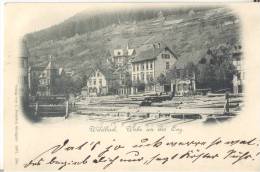 Bad Wildbad An Der Enz Wehr Flösserei Sägerei Vorläufer 22.11.1897 Gelaufen TOP-Erhaltung - Calw