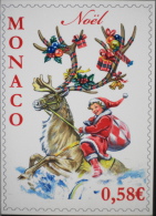 Delcampe - MONACO - CARTE De VOEUX De L' O.E.T.P.  16-12-2010- Parfait état - Brieven En Documenten