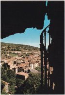 CPM - Cotignac (Var) Vue Du Village Depuis L'intérieur De La Falaise - Cotignac