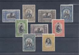 131009222  PORTUGAL  YVERT  Nº  439/441/443/444/447/449/450/451/452  */MH - Unused Stamps