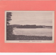 AK / Malente-Gremsmühlen  -  Dieksee, Große Insel / LK Ostholstein / Gelaufen 1921 / Schwarzweiß - Malente-Gremsmuehlen