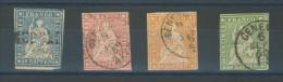 SUISSE     N°   27   /    30 - Used Stamps
