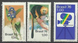 BRASIL **  1976   1198/205 - Unused Stamps