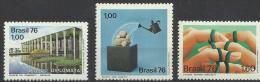 BRASIL **  1976   1198/205 - Unused Stamps